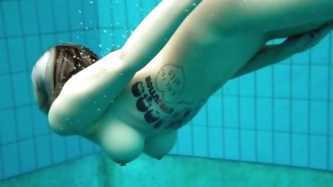 Czech pool Russian mermaid...