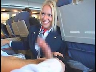 American Stewardess Handjob - Part 6