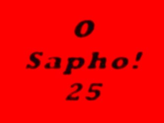 O Sapho 25  N15