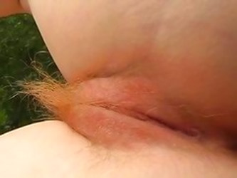 REAL REDHEAD LACEY BIG PINK TITS HAIRY RED...